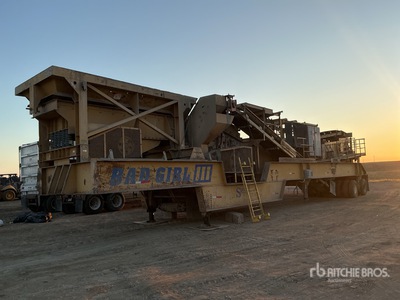 1986 Thunderbird 131551621VR3 Portable Impact Crusher Plant