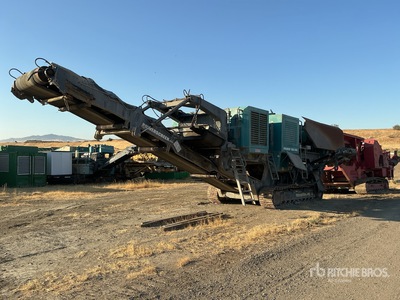 2015 Powerscreen Premiertrak 400 Tracked planta machacadora de Mandíbulas