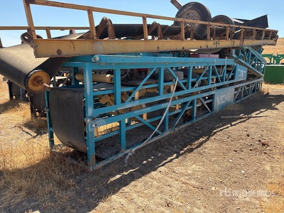 30 in x 80 ft Portable Radial Stacking Transportador