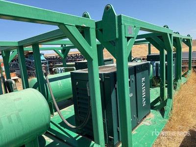 2019 Kaishan LG37-10GA Skid-Mounted Electric Compressore (Unused)
