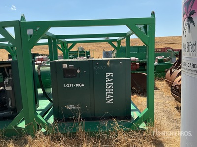 2019 Kaishan LG37-10GA Skid-Mounted Electric Compressore (Unused)