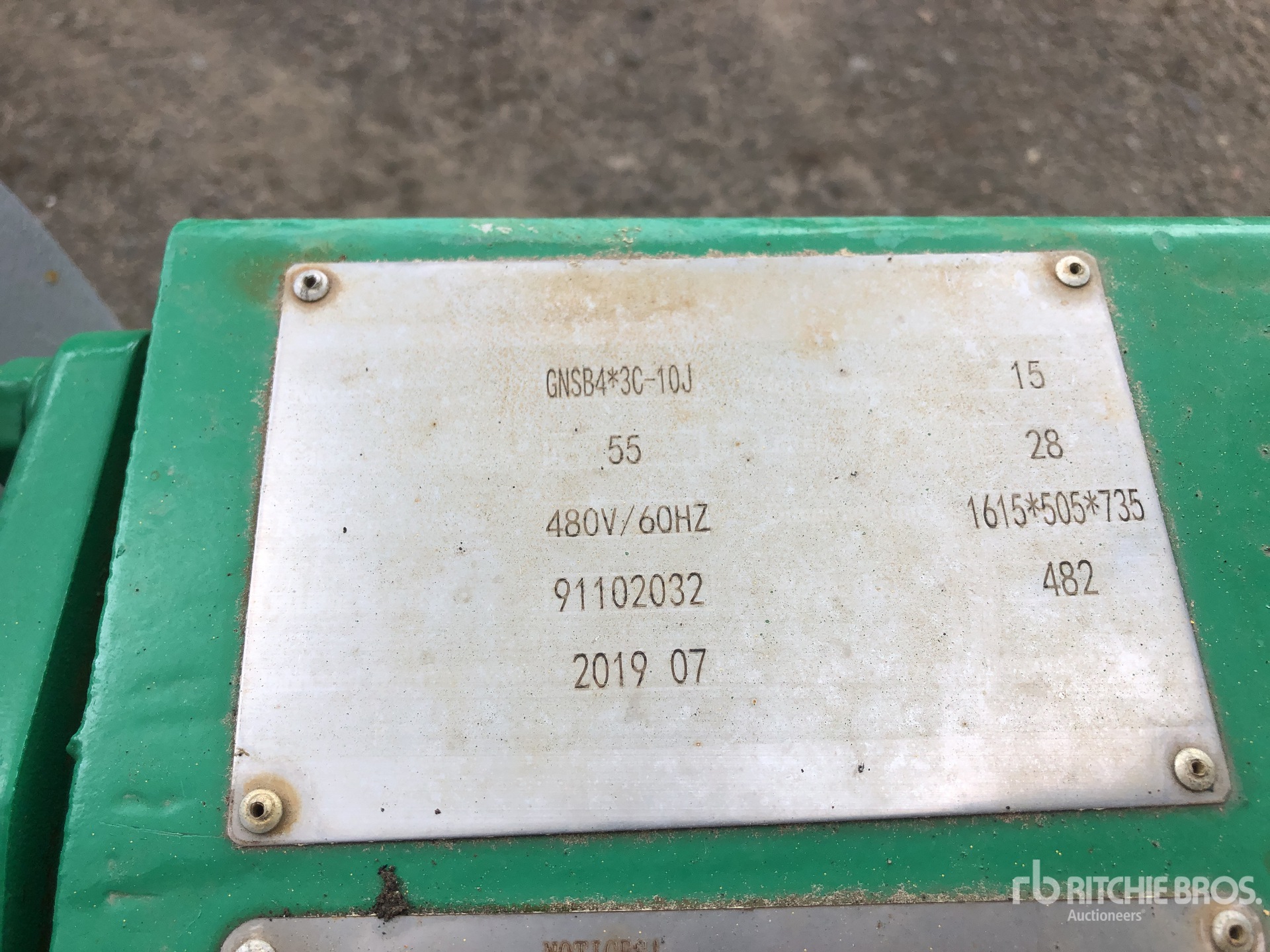 2019 GN Solid Control GNSB43C10J Pompa centrifuga