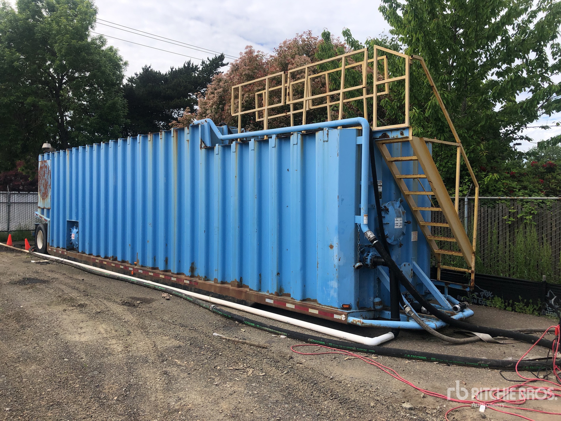 2001 VE Enterprises 500 bbl S/A Frac Tank