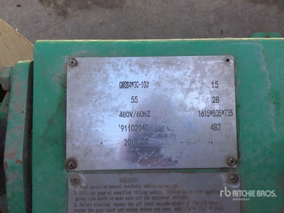 2019 GN Solid Control GNSB43C10J Centrifugal Pump