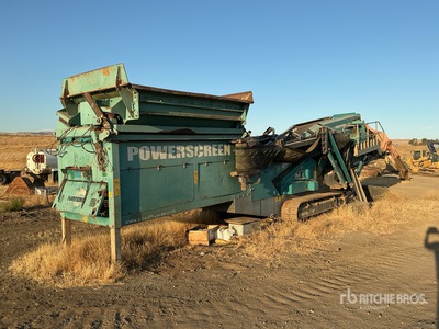 2015 Powerscreen Chieftain 1400 Tracked Incline Screen Plant