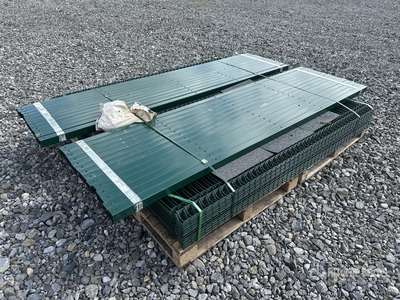 Quantity of (25) 2500 mm x 2200 mm Mesh Security Zaun (Unused)