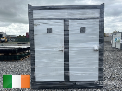 Skid-Mounted Double Block Portable Toilet (Unused)
