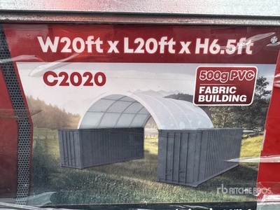 C2020 20' x 20' Abri de Conteneurs