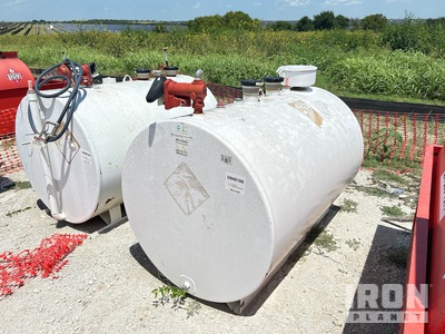 Skid Mounted Steel Gasoline Fuel Tank