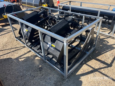 2025 72 in Skeleton Skid Steer Grapple Bucket