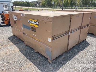 Quantity of (6) Knaack 89 Job Site Box