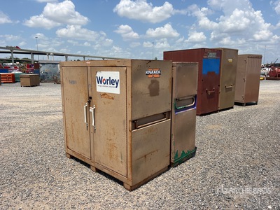 Quantity of (6) Assorted Job Site Box