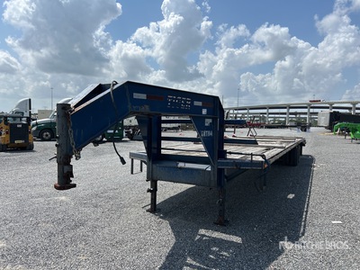 2015 Tiger 10240T10KGN 20000 lb 40 ft T/A Gooseneck Remorque pour équipement