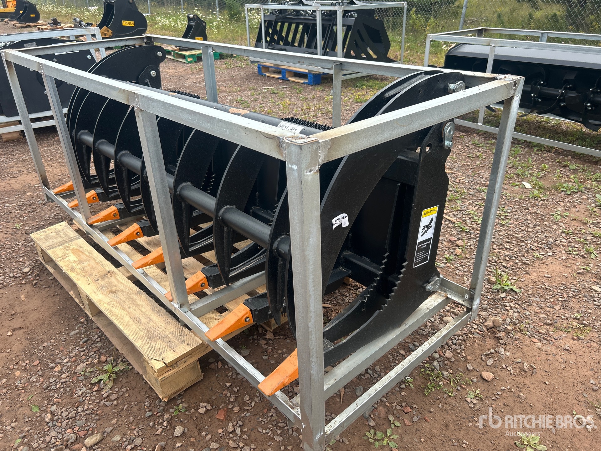 2025 Suihe SSR-78 78 in Skid Steer Root Rake (Unused)