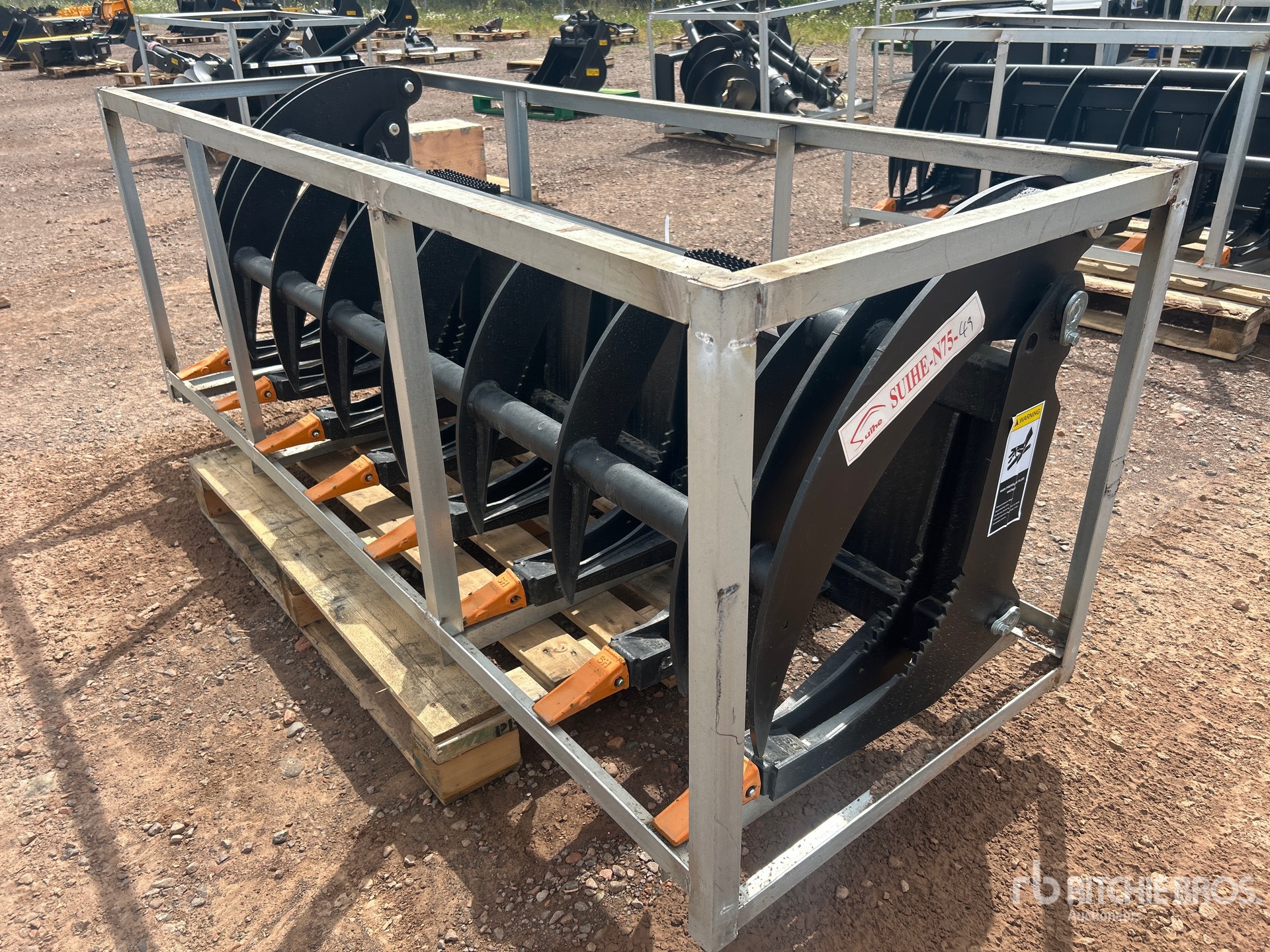 2025 Suihe SSR-78 78 in Skid Steer Root Rake (Unused)