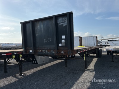 2013 Great Dane FSP-0023-00048 48 ft T/A Flatbed Trailer