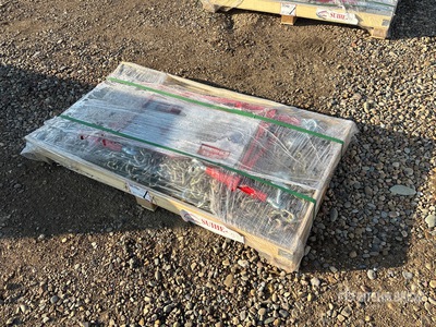 Quantity of (5) 2025 Suihe BC-9200 9200 lb Ratchet Binders & (10) 20 ft Chains (Unused)