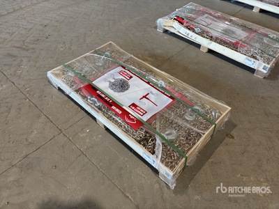 Quantity of (5) 2025 Suihe BC-9200 9200 lb Ratchet Binders & (10) 20 ft Chains (Unused)