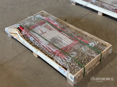 Quantity of (5) 2025 Suihe BC-9200 9200 lb Ratchet Binders & (10) 20 ft Chains (Unused)