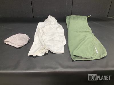 (120) Flight Suit Hoods, (9) Women’s Food Service Smocks & Assorted Items