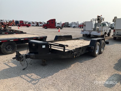 2006 B & R 18 ft T/A Tilt Deck Trailer