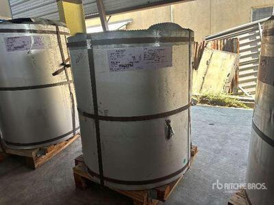Quantity (6) Pre Painted Alloy Coated Steel Sheet in Coils - (22,350 net kgs)