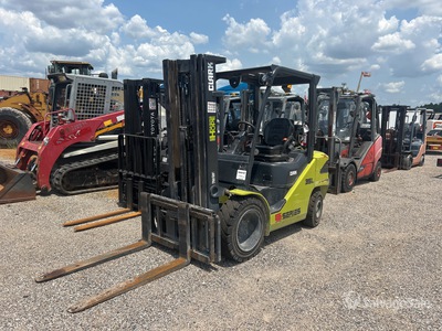 2024 Clark S35 6800 lb Pneumatic Tire Forklift