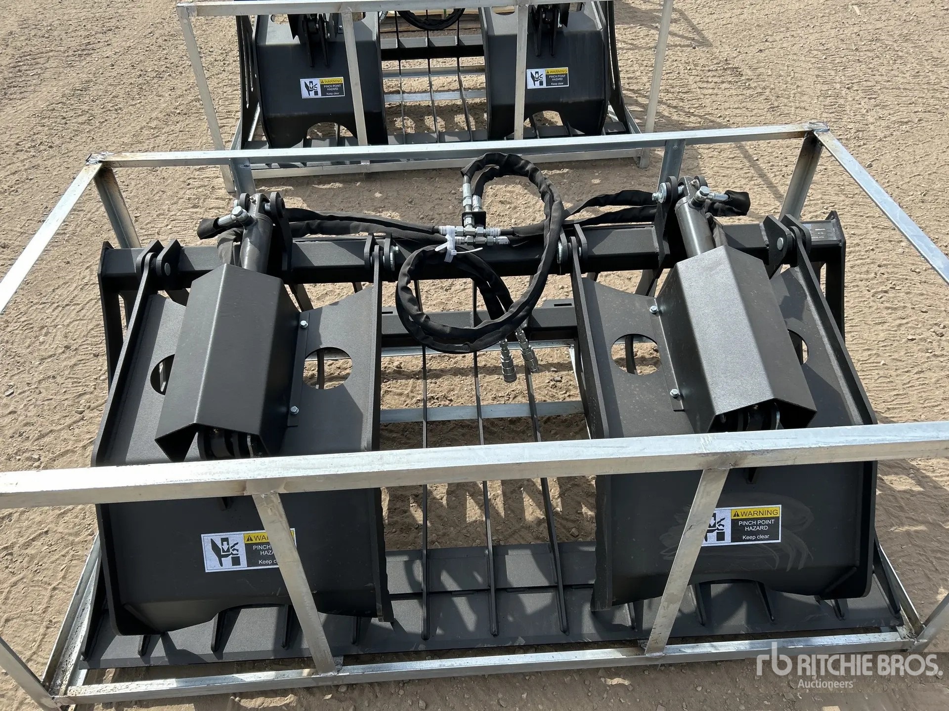 2025 Suihe SSRGB-72 Skeleton Skid Steer Grapple Bucket (Unused)
