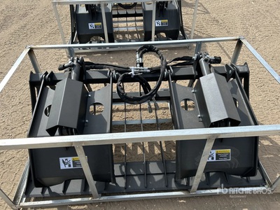 2025 Suihe SSRGB-72 72 in Skeleton Skid Steer Grapple Bucket (Unused)