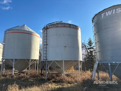 Taylor Industries TI100-16GMS Smooth Wall Hopper Contenedor de grano