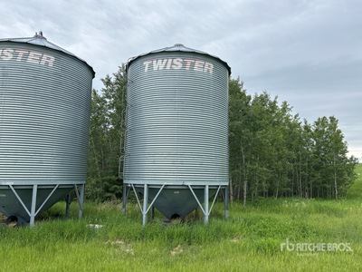 Twister +/- 2200 bu 5 Ring Hopper Cassone per grano