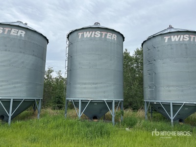 Twister +/- 2200 bu 5 Ring Hopper Cassone per grano