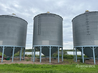Westeel-Rosco +/- 5000 bu 7 Ring Hopper Cassone per grano