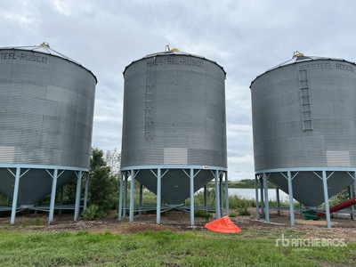 Westeel-Rosco +/- 5000 bu 7 Ring Hopper Cassone per grano