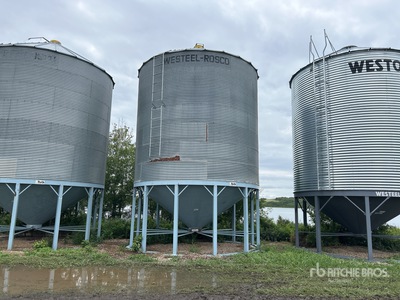 Westeel-Rosco +/- 5000 bu 7 Ring Hopper Cassone per grano