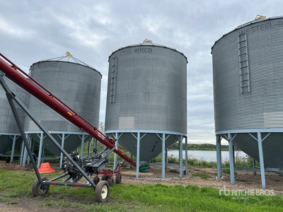 Westeel-Rosco +/- 5000 bu 7 Ring Hopper Cassone per grano