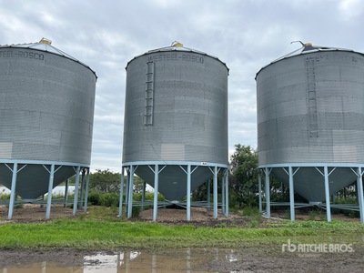 Westeel-Rosco +/- 5000 bu 7 Ring Hopper Cassone per grano