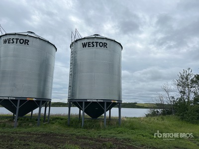 2014 Westor 1805 +/- 4920 bu 5 Ring Hopper Cassone per grano