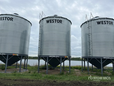 2013 Westor 1805 +/- 4920 bu 5 Ring Hopper Cassone per grano
