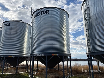 2012 Westor 1805 +/- 4920 bu 5 Ring Hopper Grain Bin