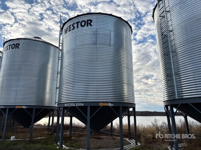 2012 Westor 1805 +/- 4920 bu 5 Ring Hopper Grain Bin