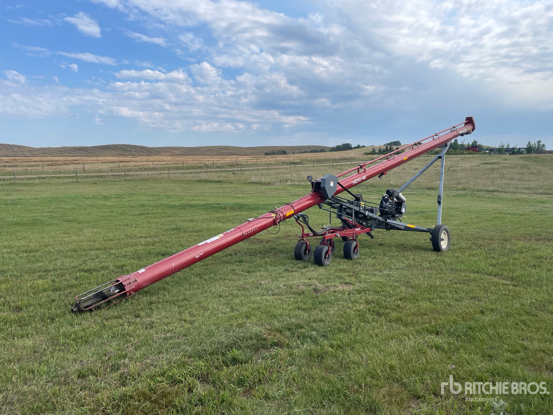 2018 Meridian HD-10-46 10 in x 46 ft Graan vijzel