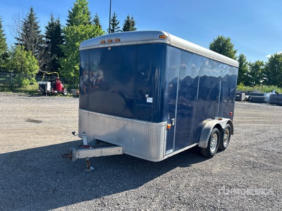 2015 Ideal Cargo 12 ft T/A Enclosed Trailer