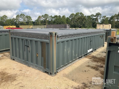 20' Half Height Open Top Container