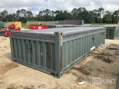 20' Half Height Open Top Container