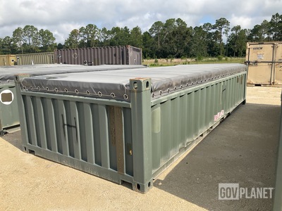 20' Half Height Open Top Container