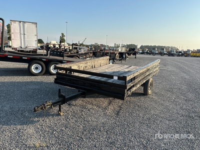 2015 HMDE 10 ft S/A Utility Trailer