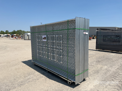 Quantity of (20) 2025 Suihe SF-D-20 10 ft x 6 ft Temporary سياج الموقع (Unused)