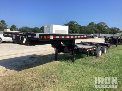 2001 25 ft T/A Single Drop Step Deck Trailer