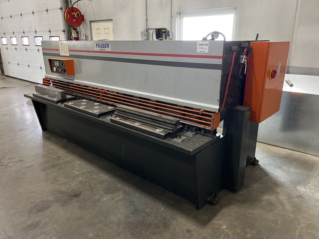 Fraser QC12Y-6 Hydraulic Swing Beam Metal Shear Fraser QC12Y-6 Hydraulic Swing Beam Metal Shear